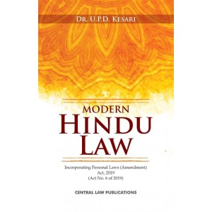 Central Law Publication's Modern Hindu Law by Dr. U. P. D. Kesari 